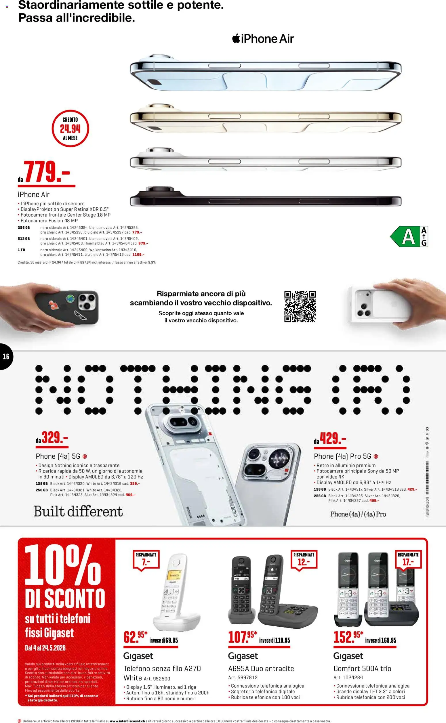 Interdiscount aktionen IT – gültig ab 04.05.2026 | Seite: 16
