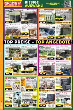 Norma Prospekt 	 ab 11.05.2026 gültig | Seite: 19 | Produkte: Top, Relaxsessel, Tisch, Duschkopf