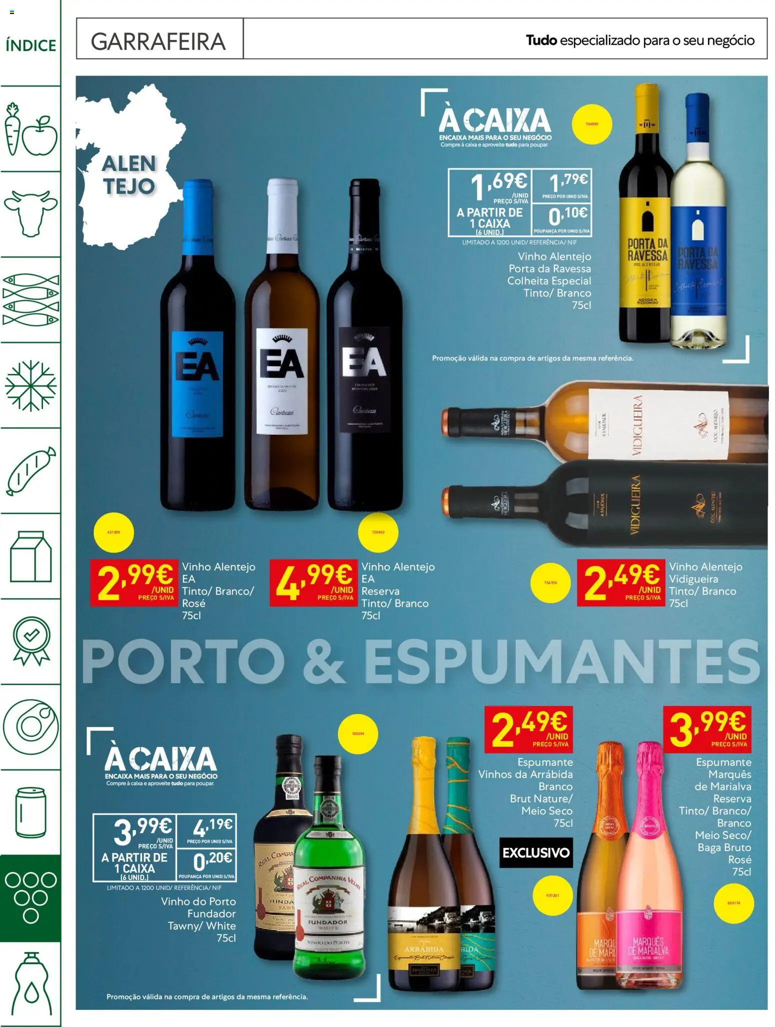 Recheio Horeca │ válido de 12.05.2026 | Página: 30 | Produtos: Porta, Espumante, Caixa, Vinho