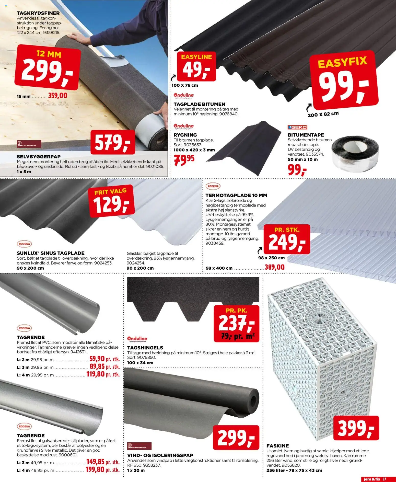 Jem & fix tilbudsavis – gyldig fra 10.05.2026 | Side: 27 | Produkter: Søm