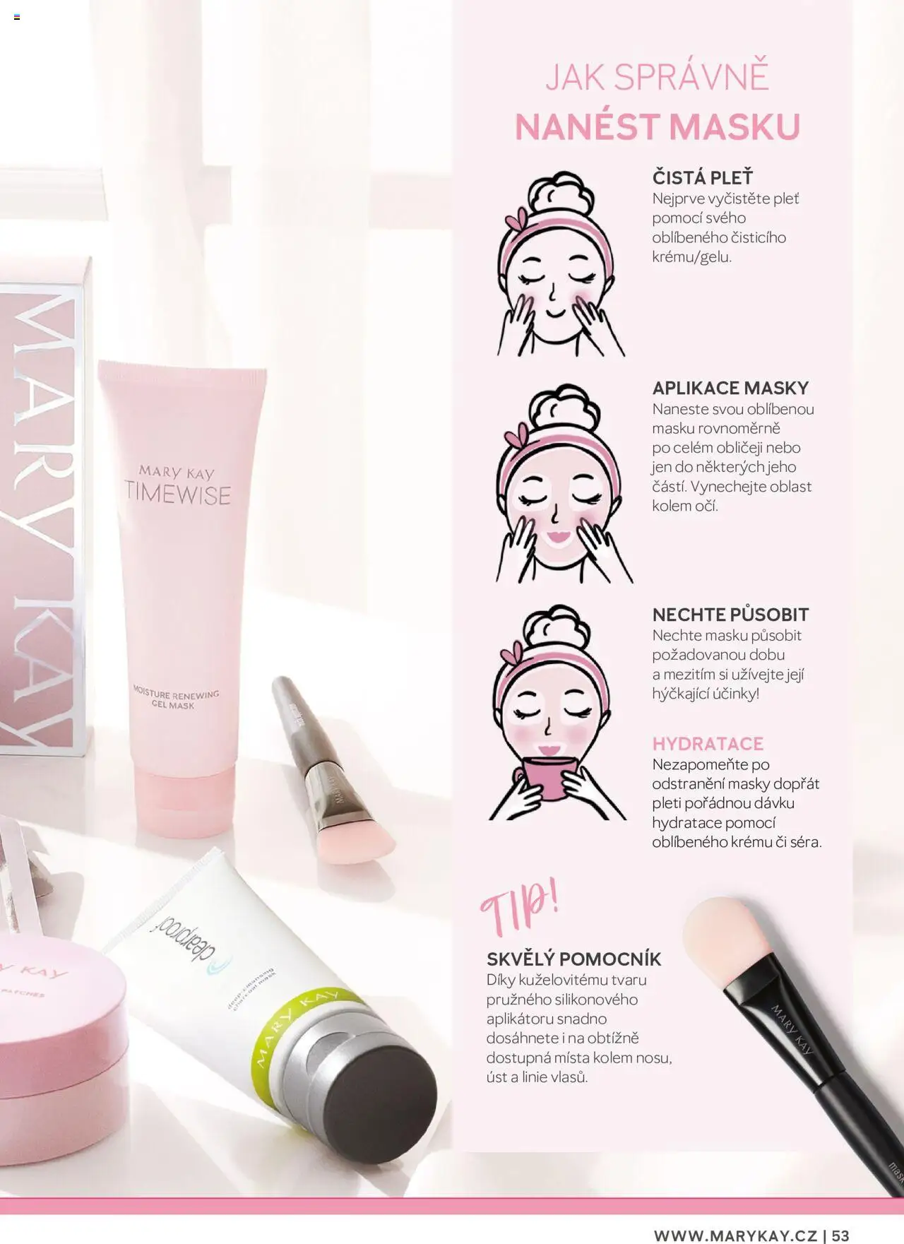 Mary Kay katalog - Průvodce péčí o pleť od 22.02.2025 | Strana: 53 | Produkty: Masky