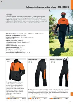 STIHL leták platný od 29.09.2025 | Strana: 153 | Produkty: Bunda, Nohavice