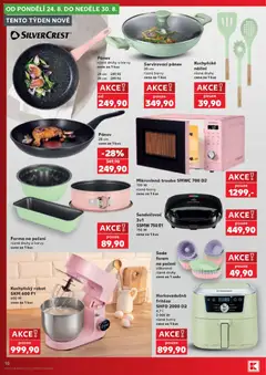 Náhled letáku Mikrovlnná trouba SMWC 700 D2, 700 W,  různé barvy, cena za 1 kus od 19.08.2026 | Strana: 10