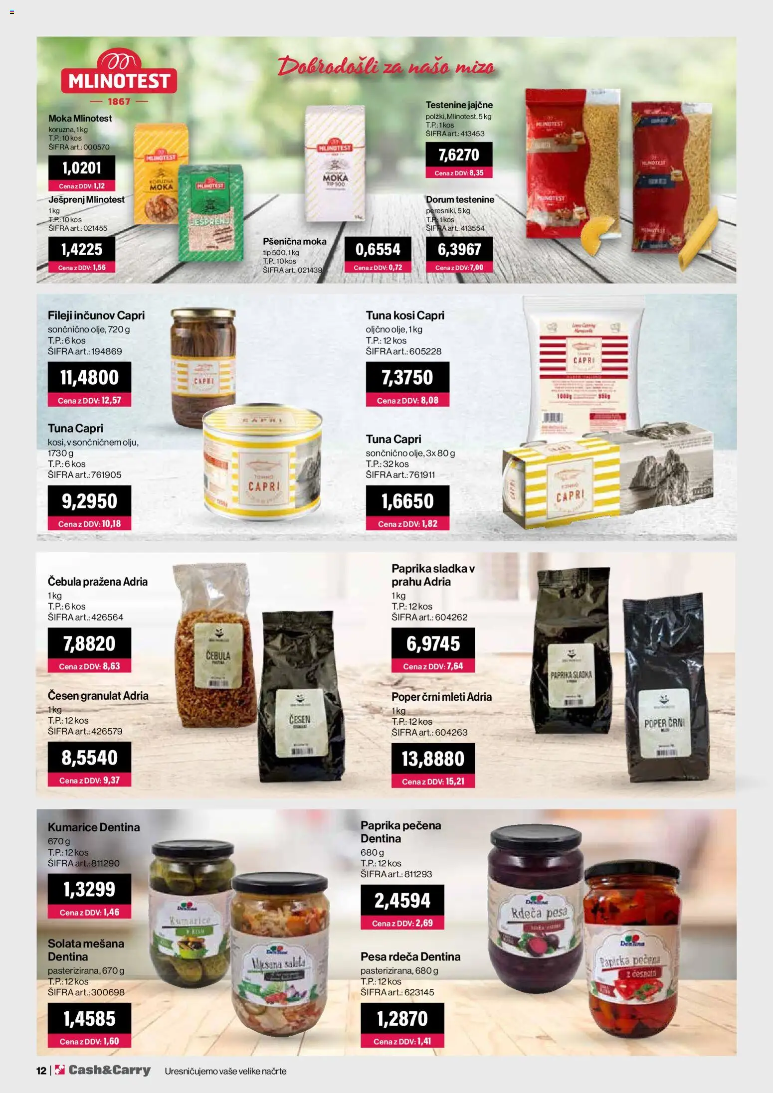 Novi Mercator katalog ponudbe – veljaven od 01.10.2026 | Stran: 12