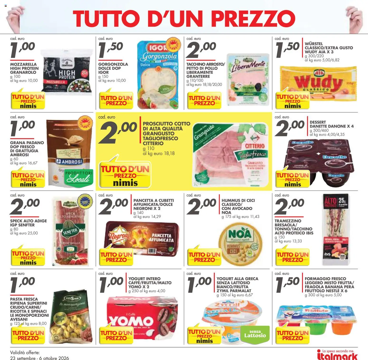 Volantino Italmark del 23/09/2026 | Pagina: 6