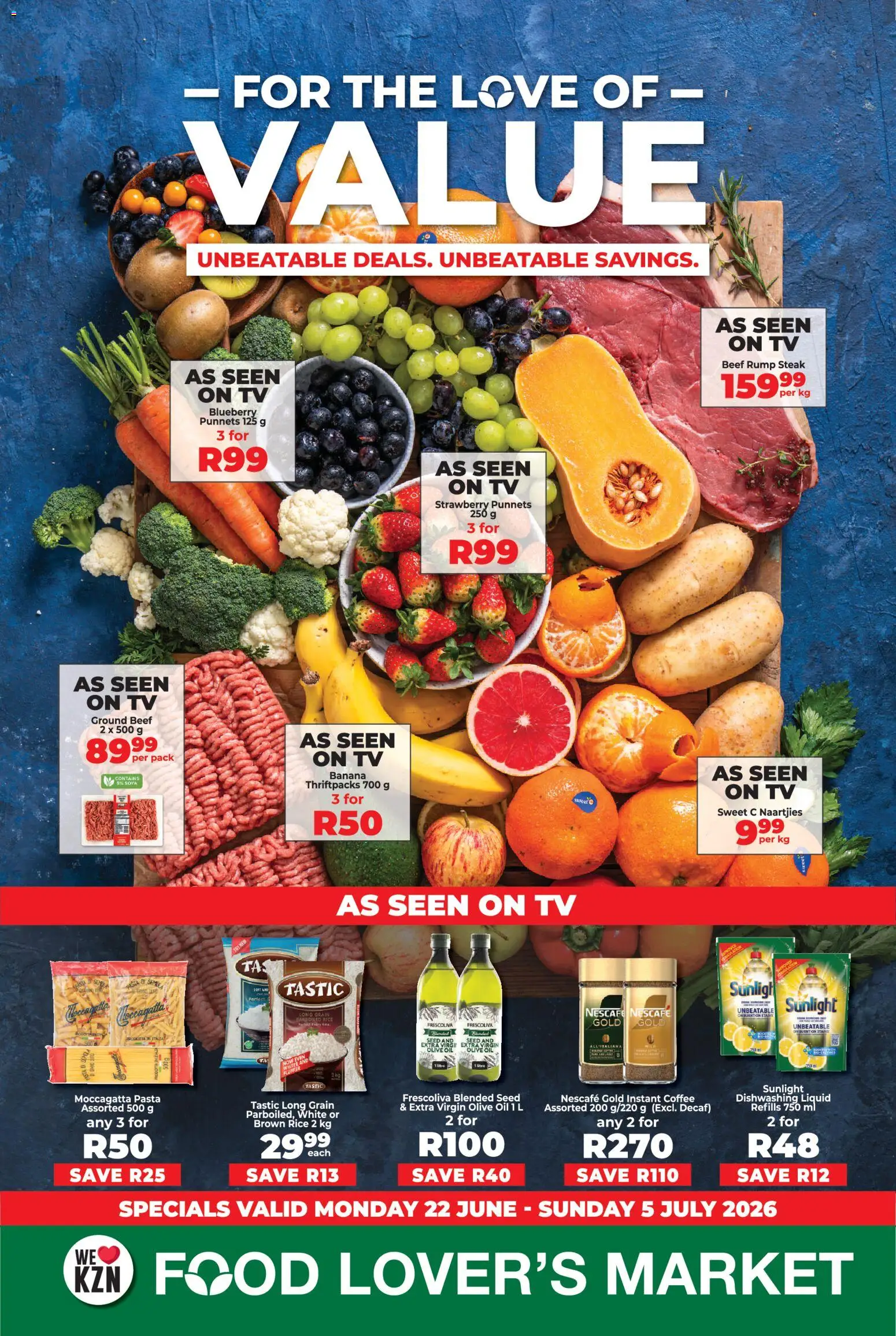 New Food Lover's Market catalogue – valid from 22.06.2026 | Page: 1