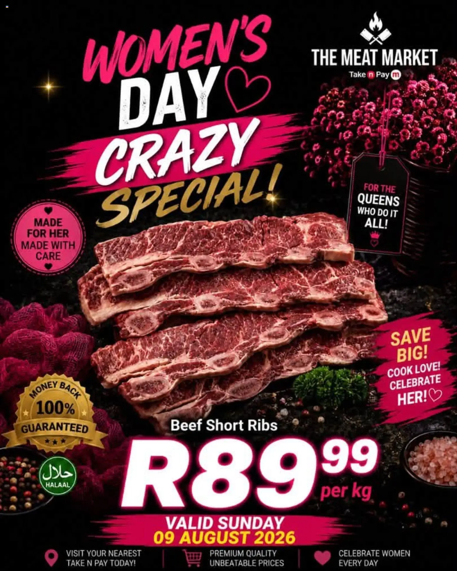 New Take n Pay catalogue – valid from 09/08/2026 | Page: 40 | Products: Ribs, Beef