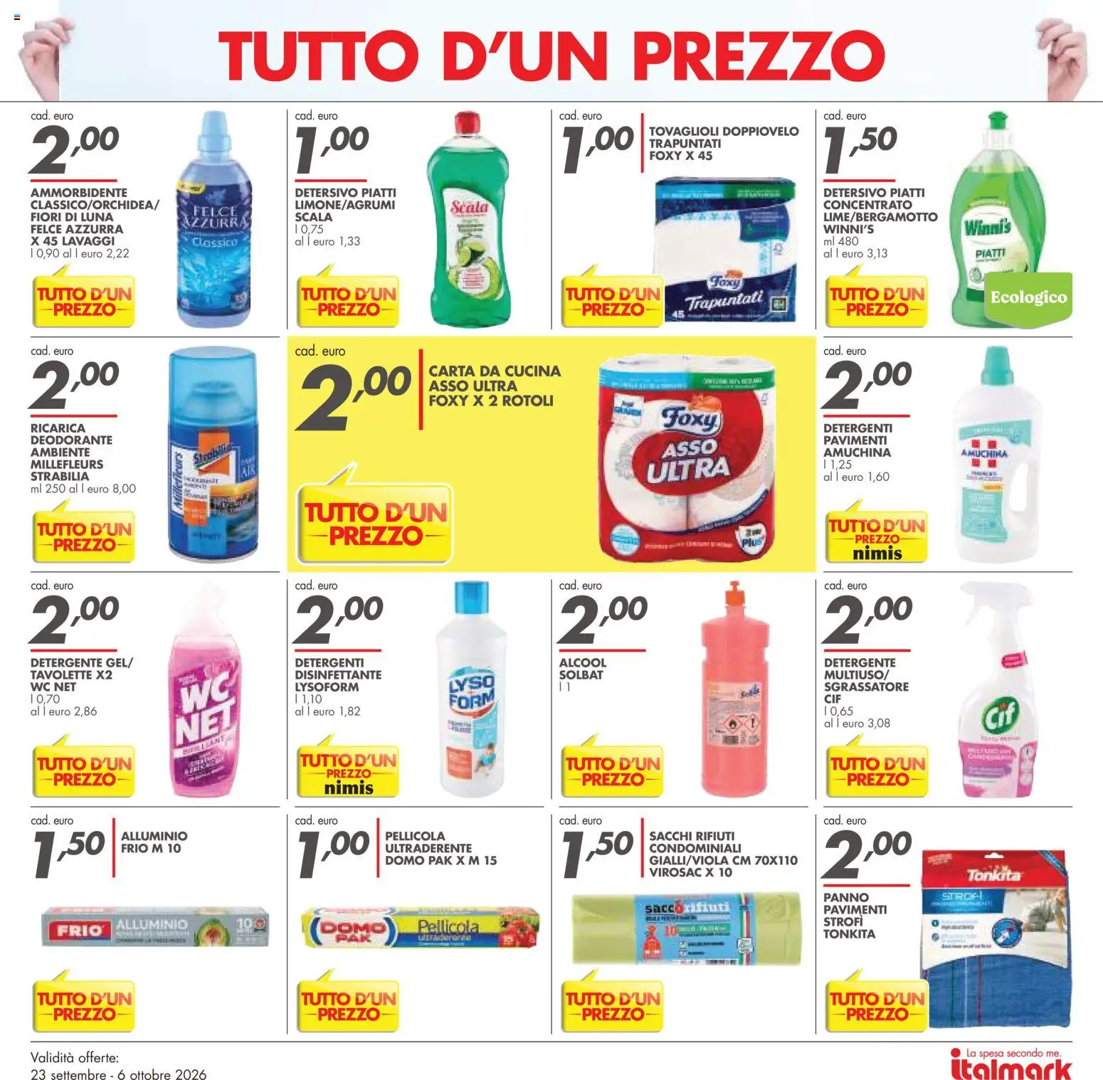 Volantino Italmark del 23/09/2026 | Pagina: 9