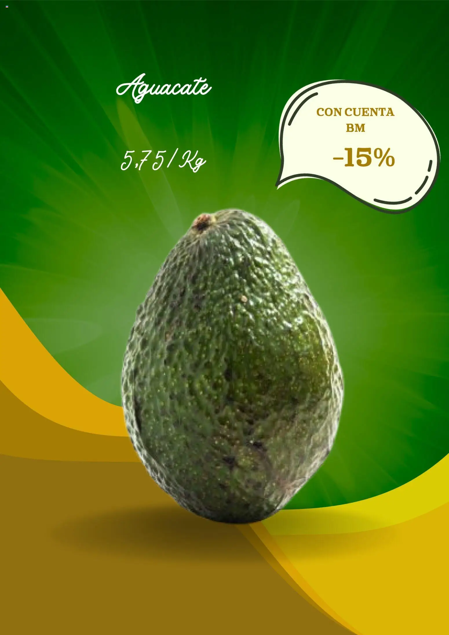 BM Supermercados folleto │ válido desde el 12/10/2026 | Página: 5 | Productos: Aguacate