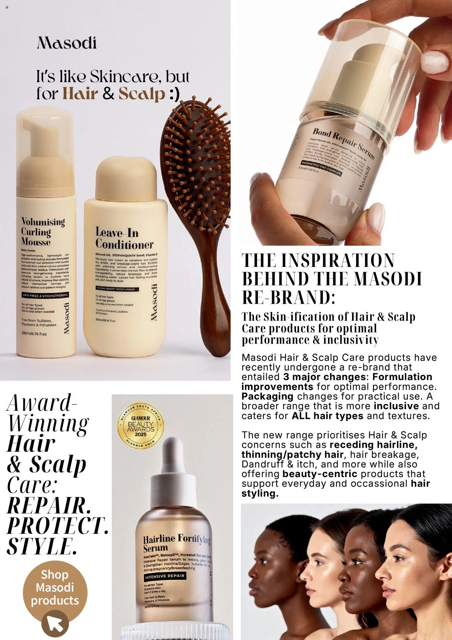 New Clicks catalogue – valid from 01.06.2026 | Page: 55 | Products: Serum, Detergente líquido, Conditioner, Cream