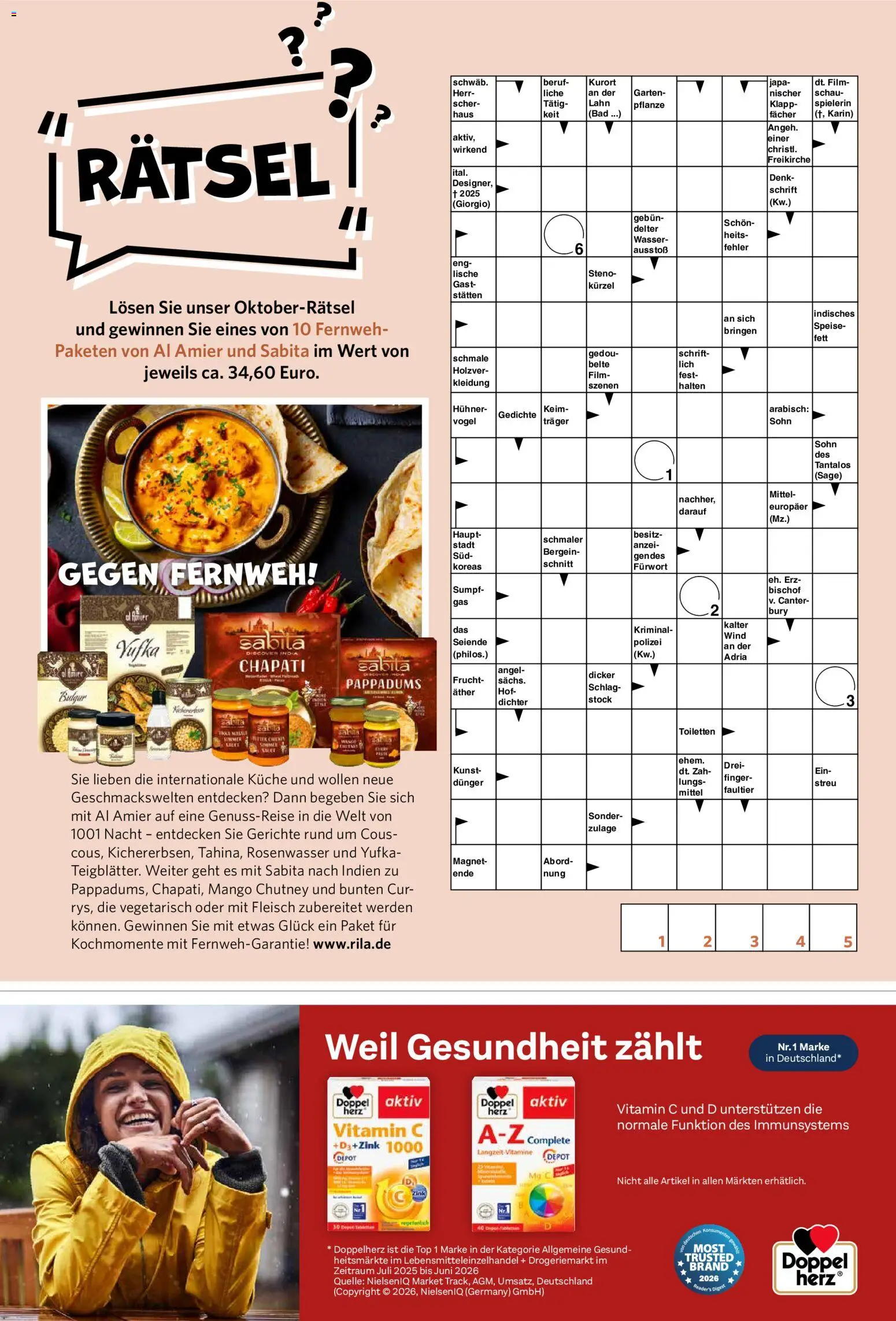 Famila Nordwest myTime Oktober 2026 – gültig ab 01.10.2026 | Seite: 76 | Produkte: Bad, Küche, Wasser, Gerichte