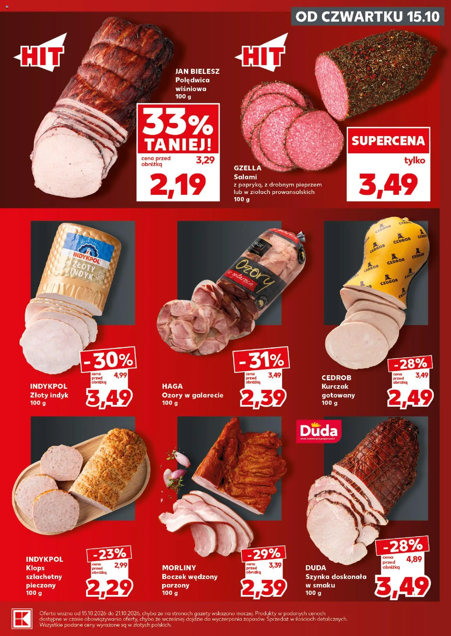 Kaufland Polsko leták - Mocny start od 19.10.2026 | Strana: 15