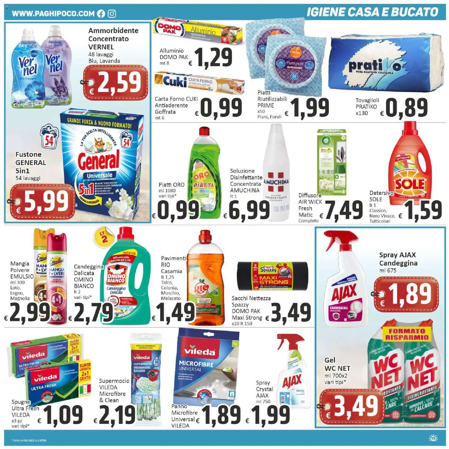 Volantino Paghi Poco del 19.06.2026 | Pagina: 19