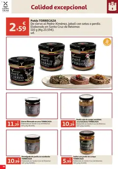 Vista previa Alcampo Campo y Alma válido desde el 09/10/2026 | Página: 10 | Productos: Setas, Paté, Judías