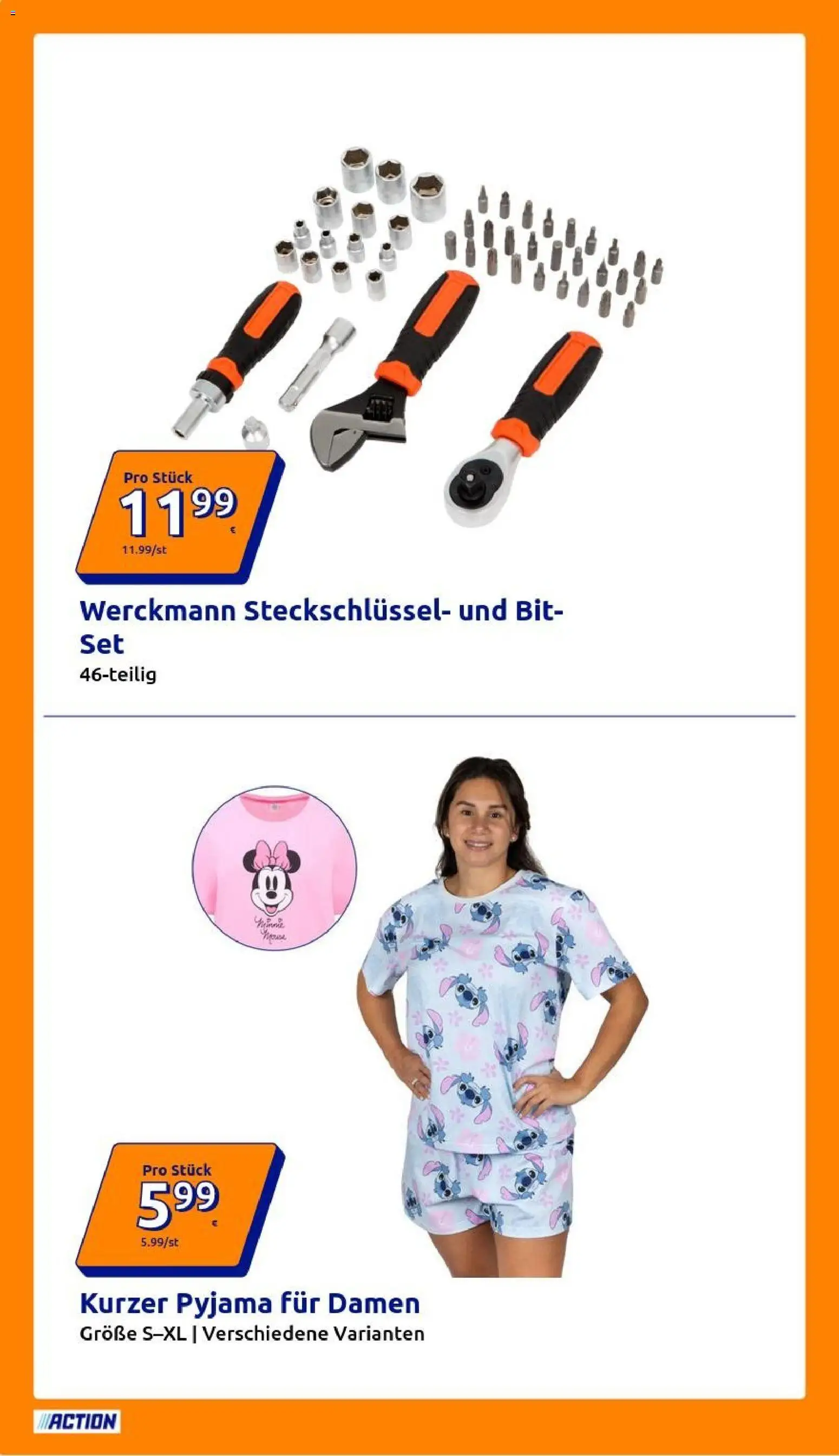 Action Prospekt – gültig ab 24.06.2026 | Seite: 12 | Produkte: Pyjama