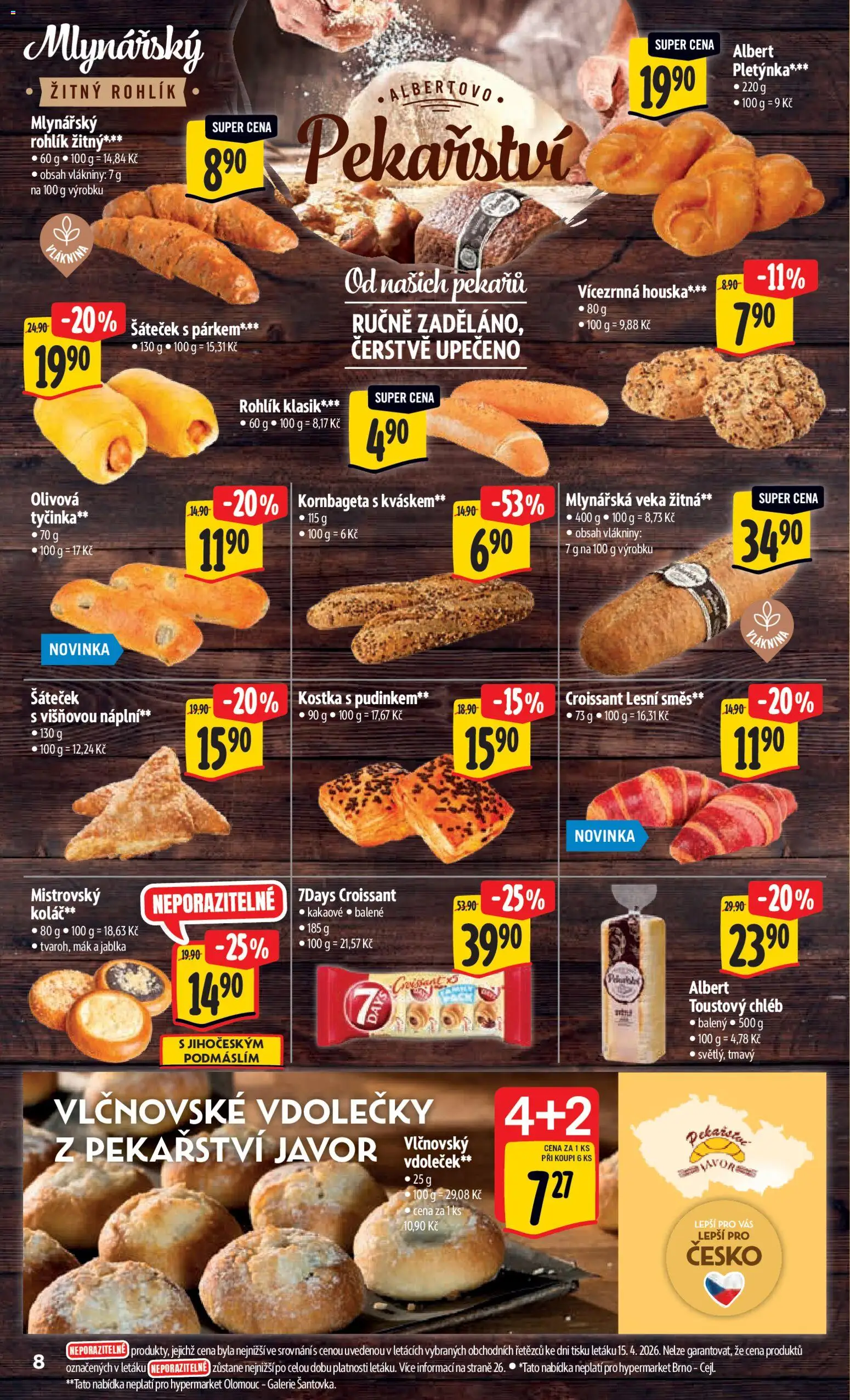 Albert leták - Hypermarket (22.04.2026) || Akční leták