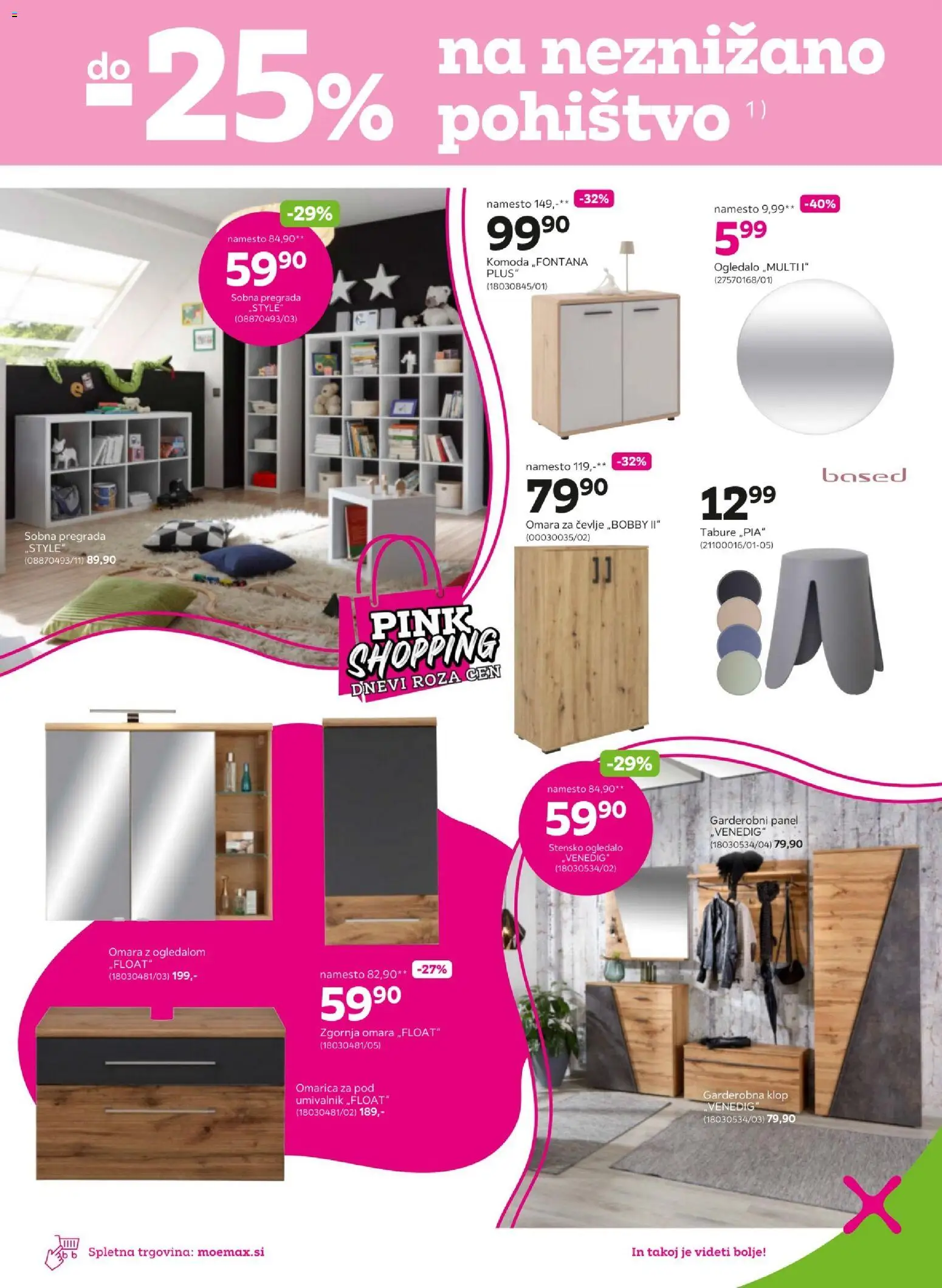 Novi Mömax katalog ponudbe – veljaven od 11.10.2026 | Stran: 7 | Izdelki: Omara, Komoda, Ogledalo, Omarica