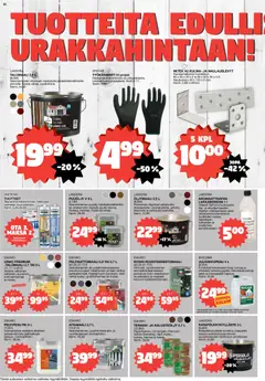 Tokmanni-mainoslehti voimassa 11.05.2026 alkaen | Sivu: 20 | Tuotteet: Öljy, Työkäsineet