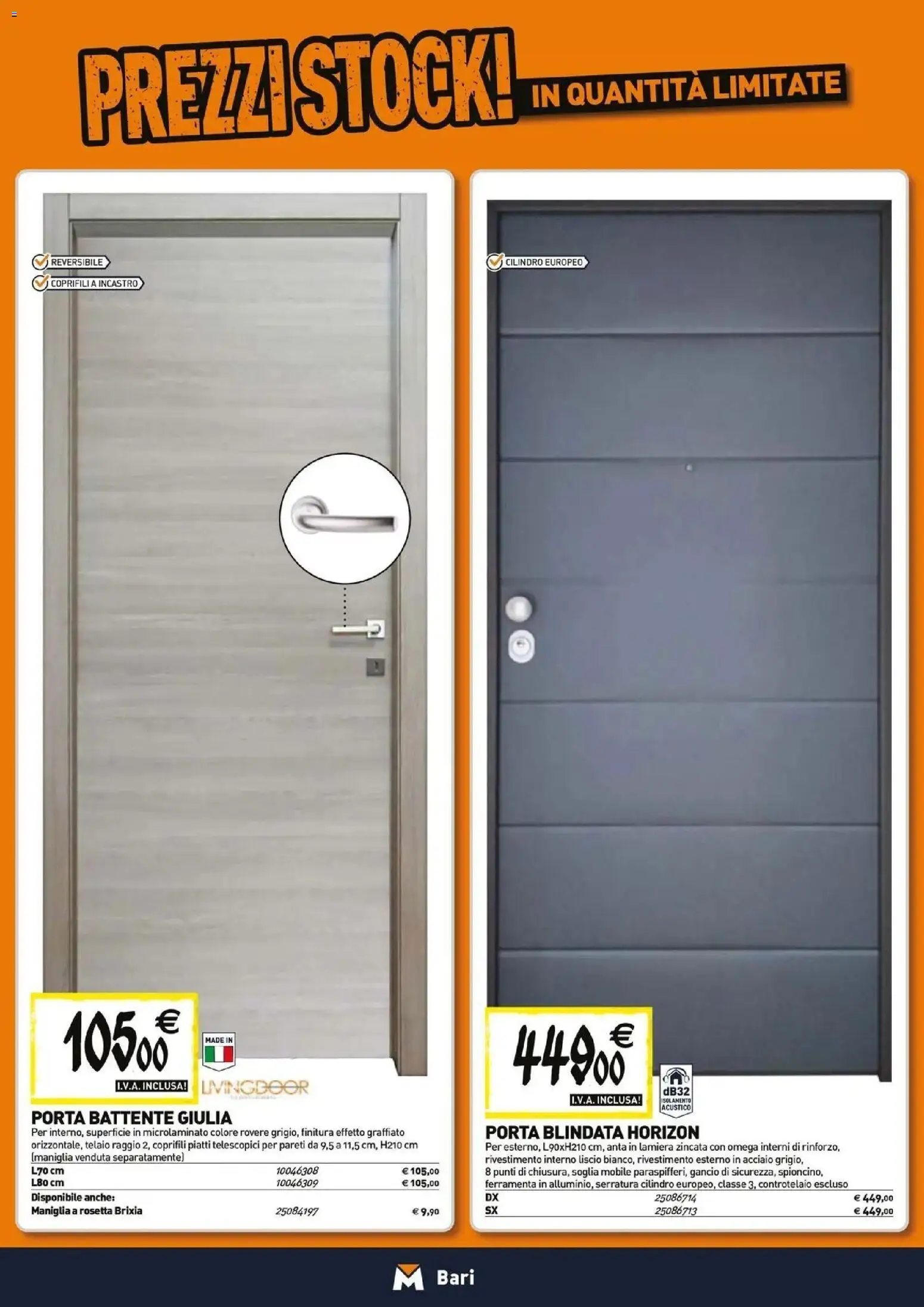 Nuovo TECNOMAT catalogo Bari dal 27/08/2026 > offerte anteprima 🛍️ | Pagina: 10 | Prodotti: Mobile, Porta, Piatti, Omega