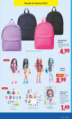 Vista previa MATTEL Muñeca, Muñeca válido desde el 18.05.2026 | Página: 21 | Productos: Mochila, Muñeca, Bandeja