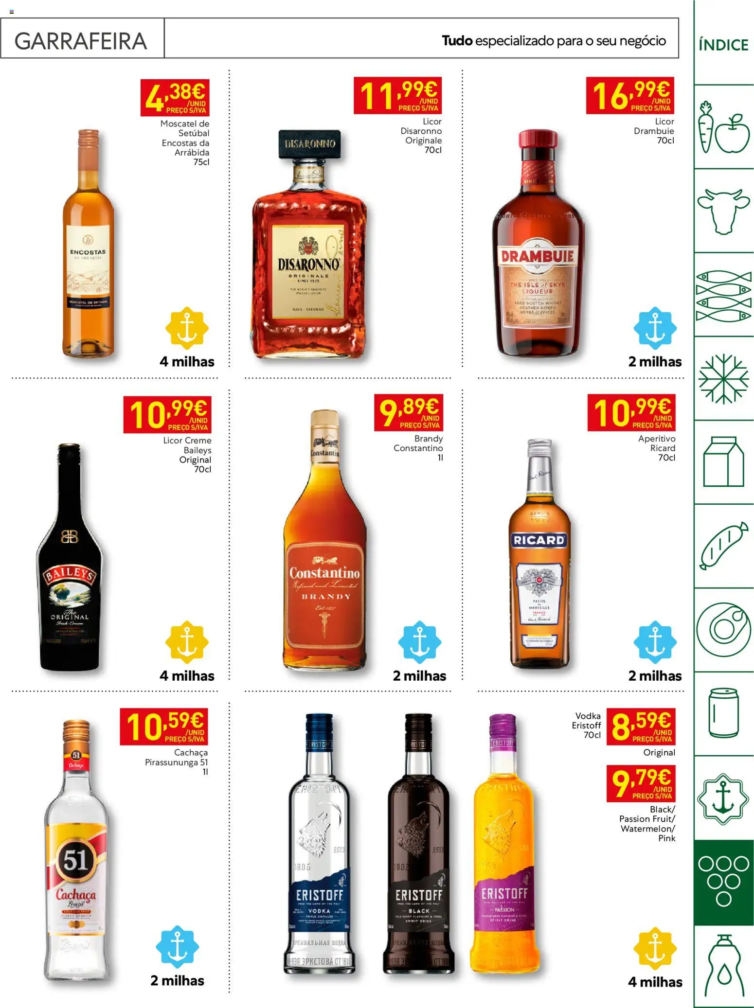 Recheio folheto Horeca Madeira │ válido de 20/10/2026 | Página: 23 | Produtos: Whisky, Baileys, Cachaça, Licor