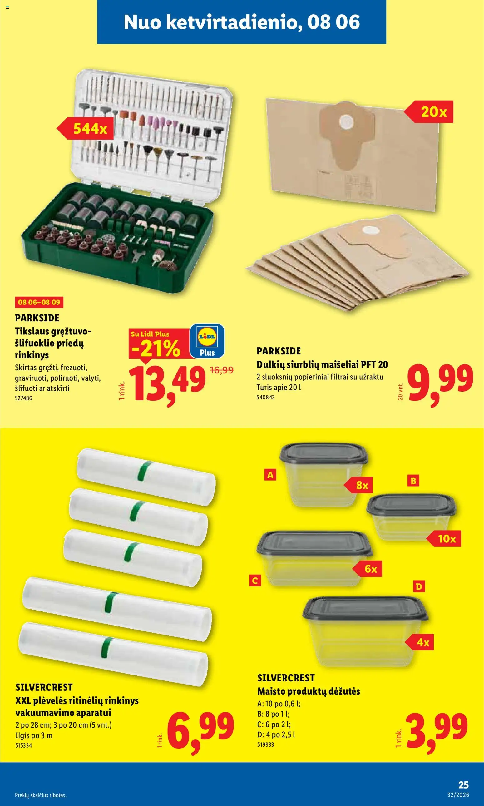 LIDL akcijos nuo 2026.08.03 | Puslapis: 25