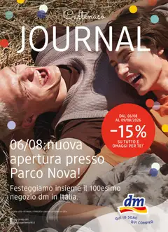 Anteprima del volantino dm drogerie markt volantino Apertura Castenaso valido a partire dal 06/08/2026