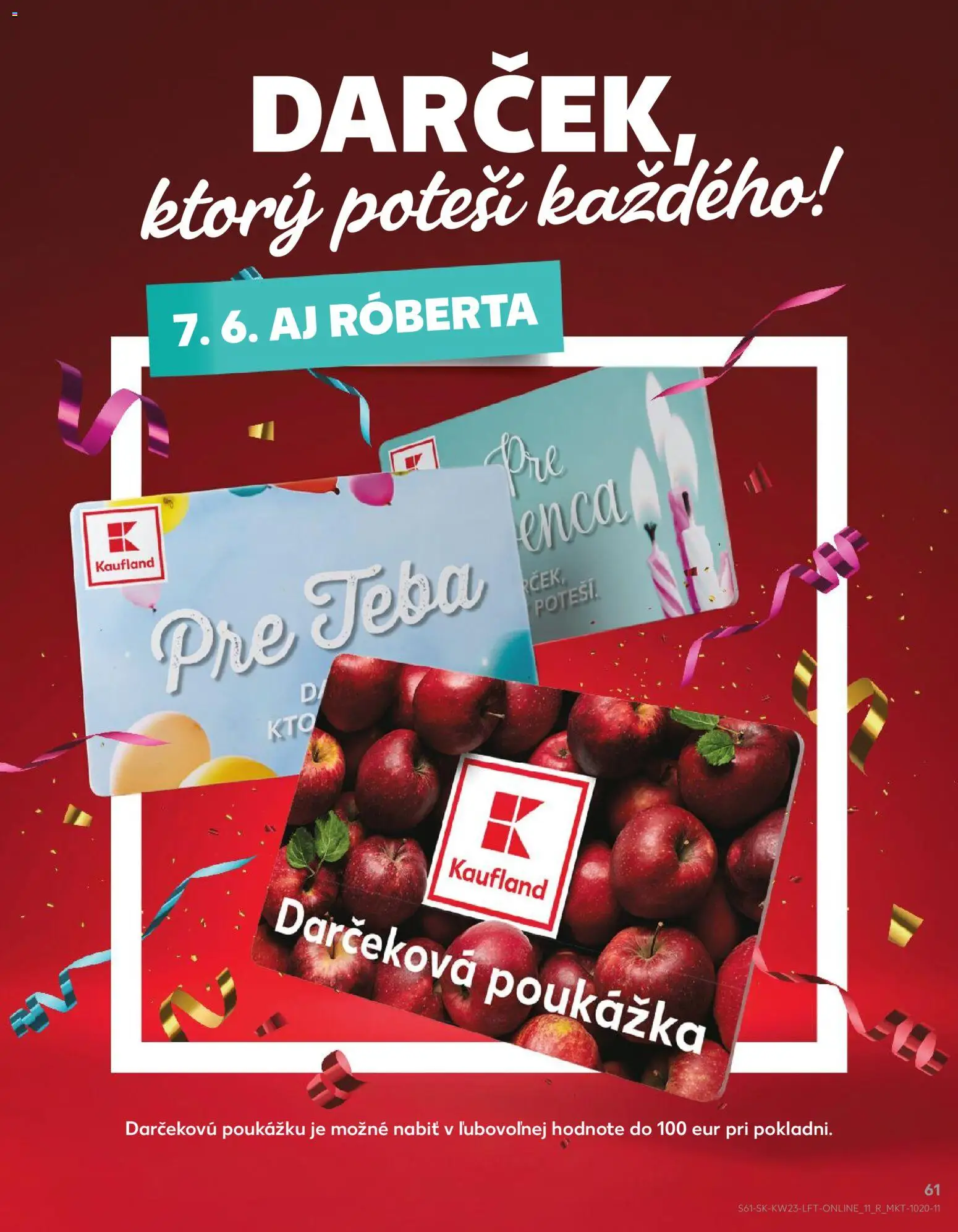 Nové Kaufland akcie – leták je platný od 04.06.2026 | Strana: 61