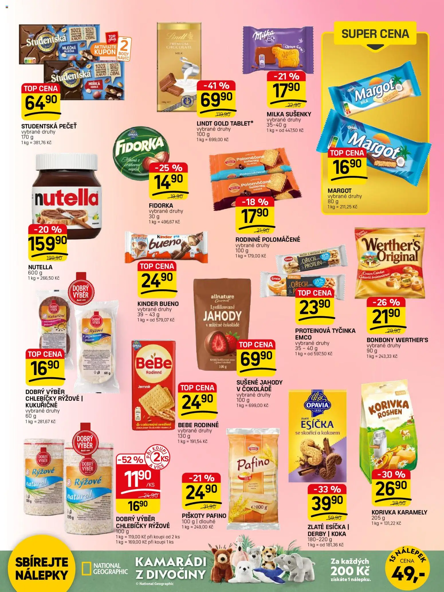Flop leták - FlopTop od 30.09.2026 | Strana: 9 | Produkty: Lindt, Milka, Piškoty, Kinder