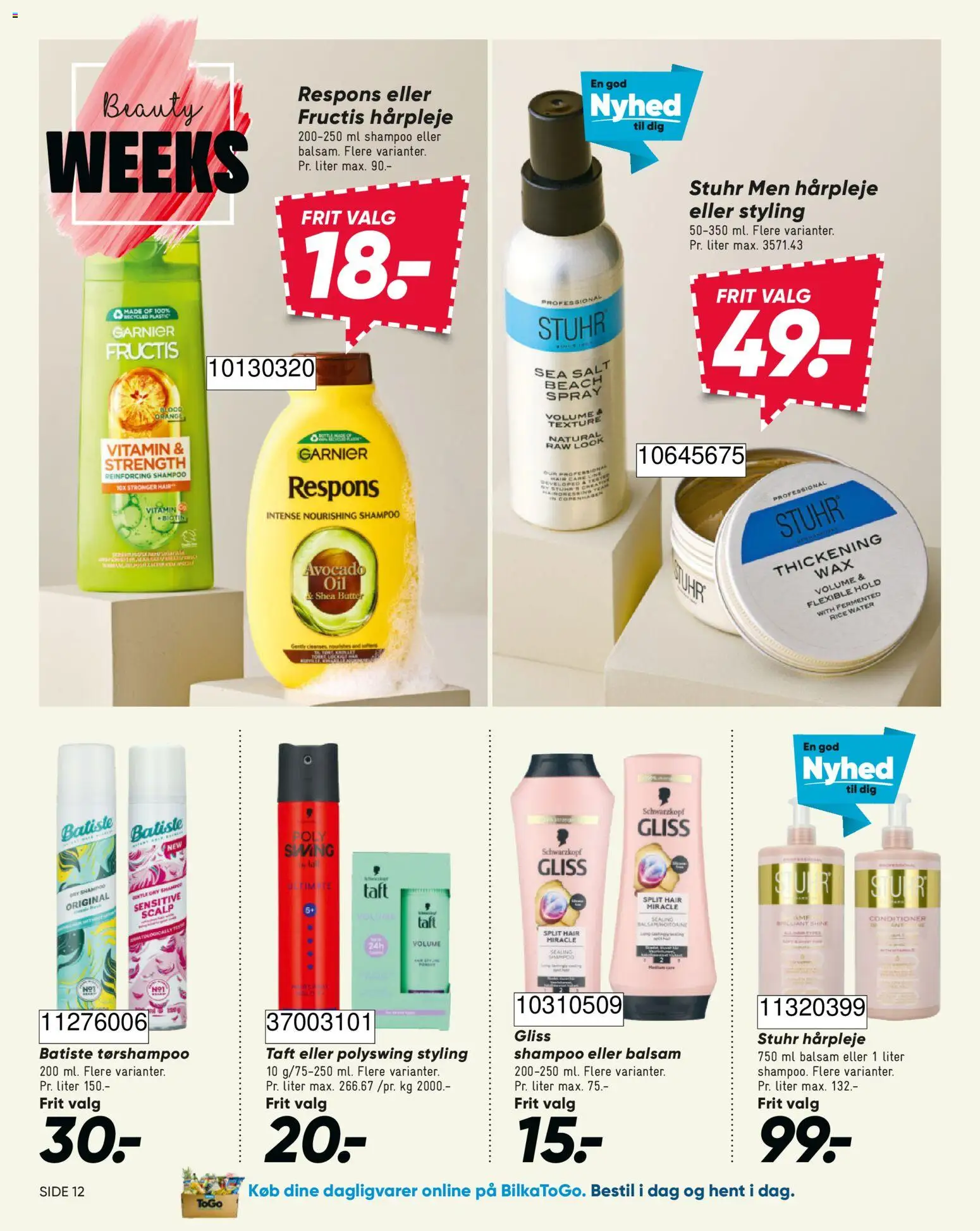 Bilka tilbudsavis – gyldig fra 02/10/2026 | Side: 14 | Produkter: Dagligvarer, Balsam, Avocado, Salt