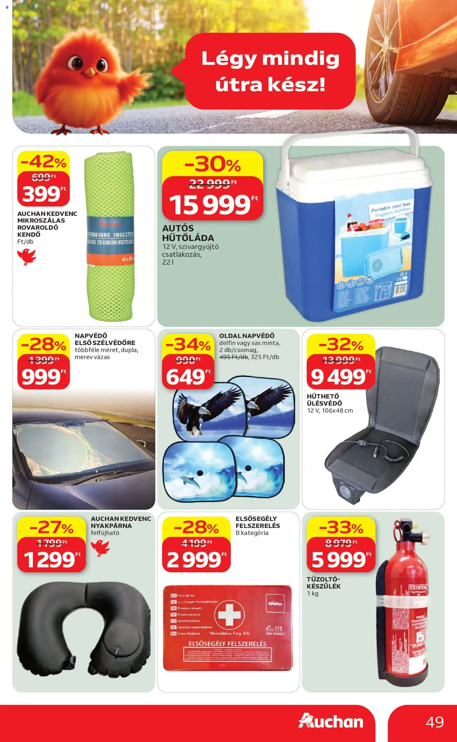 Auchan akciós ujság - amely érvényes a következő dátumtól: 07.05.2026 | Oldal: 49 | Termékek: Kendő