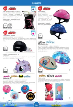 Anteprima del volantino Toys Center volantino Aria Aperta  valido a partire dal 02.04.2026 | Pagina: 56 | Prodotti: Bicicletta, Tè, Caschetto