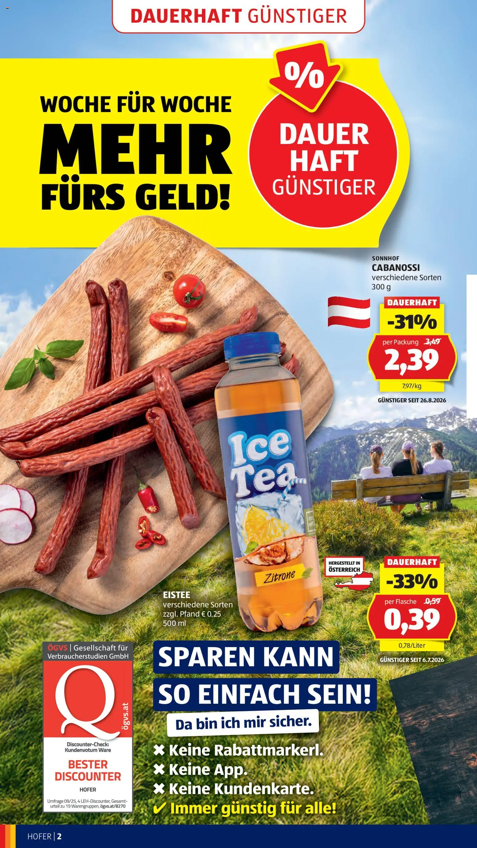 Hofer Flugblatt gültig ab 11.09.2026 | Seite: 6