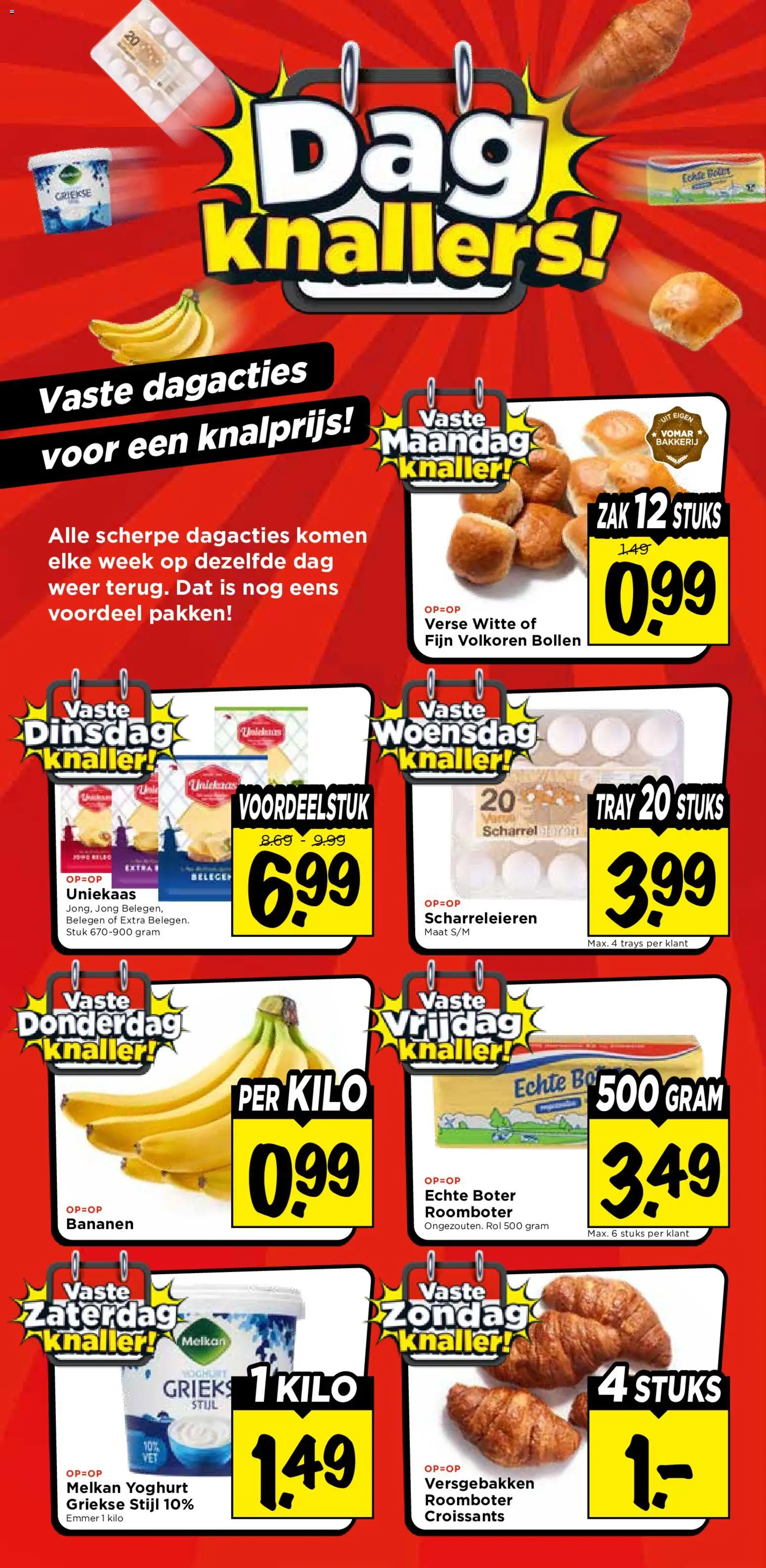 {H1} | Pagina: 13 | Producten: Yoghurt, Bananen, Zak, Bakkerij