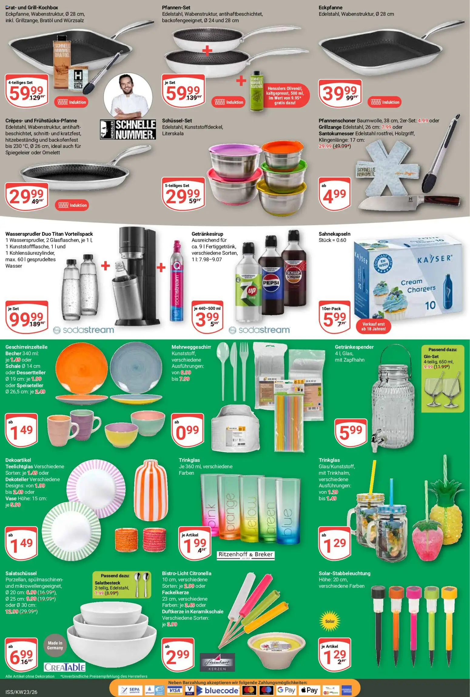 Globus Prospekt – gültig ab 01.06.2026 | Seite: 21 | Produkte: Vase, Grat, Wasser, Pepsi