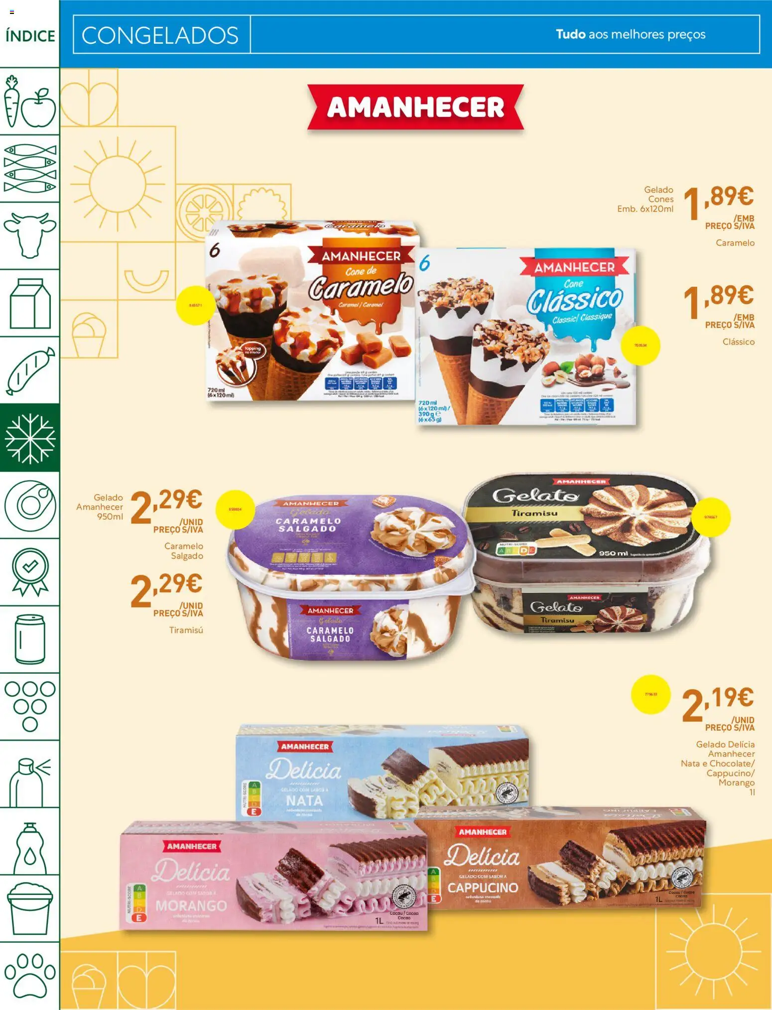 Recheio folheto Madeira │ válido de 14/07/2026 | Página: 12 | Produtos: Gelado, Nata