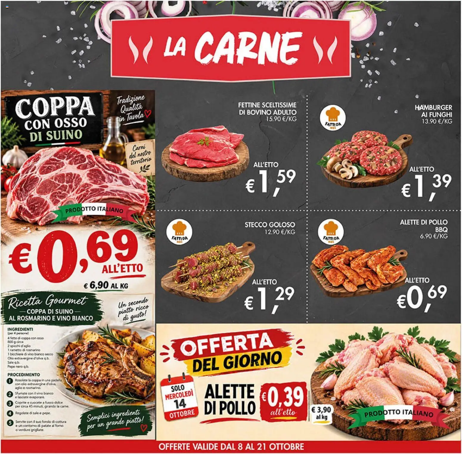 Volantino Coal del 08/10/2026 | Pagina: 4 | Prodotti: Patate, Pepe, Ingredienti, Vino bianco