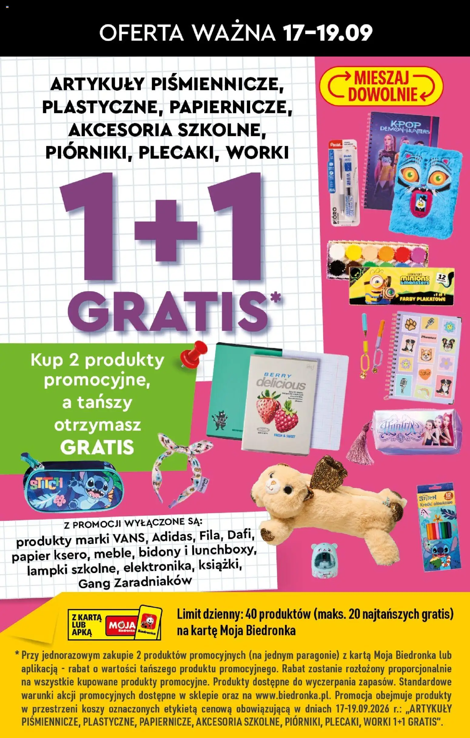 Biedronka Polsko leták - Codziennie niskie ceny od 17.09.2026 | Strana: 25