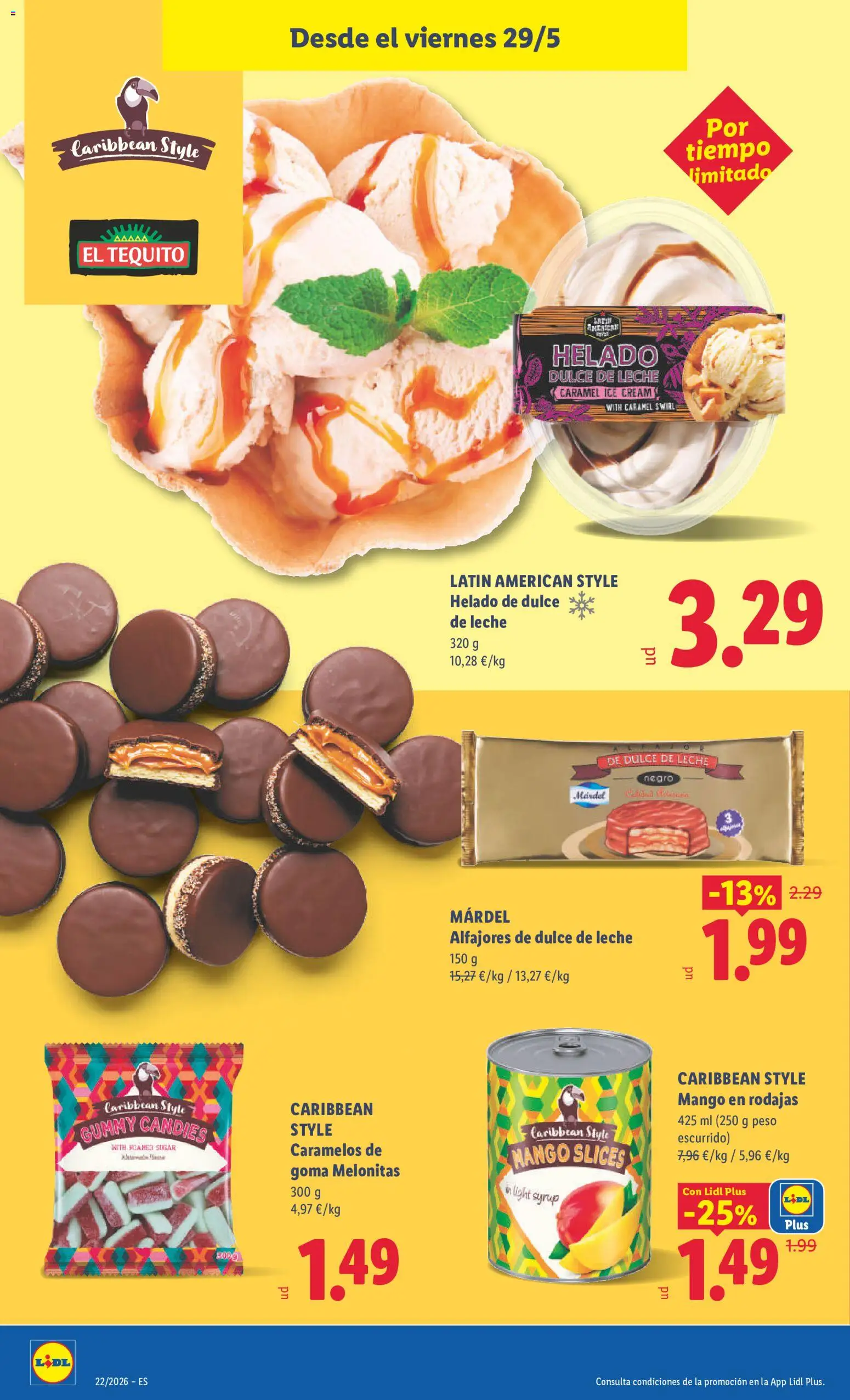 Lidl folleto │ válido desde el 25.05.2026 | Página: 32 | Productos: Leche, Helado, Peso, Ρούτερ