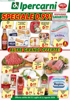 Anteprima del volantino Ipercarni volantino valido a partire dal 31/07/2026