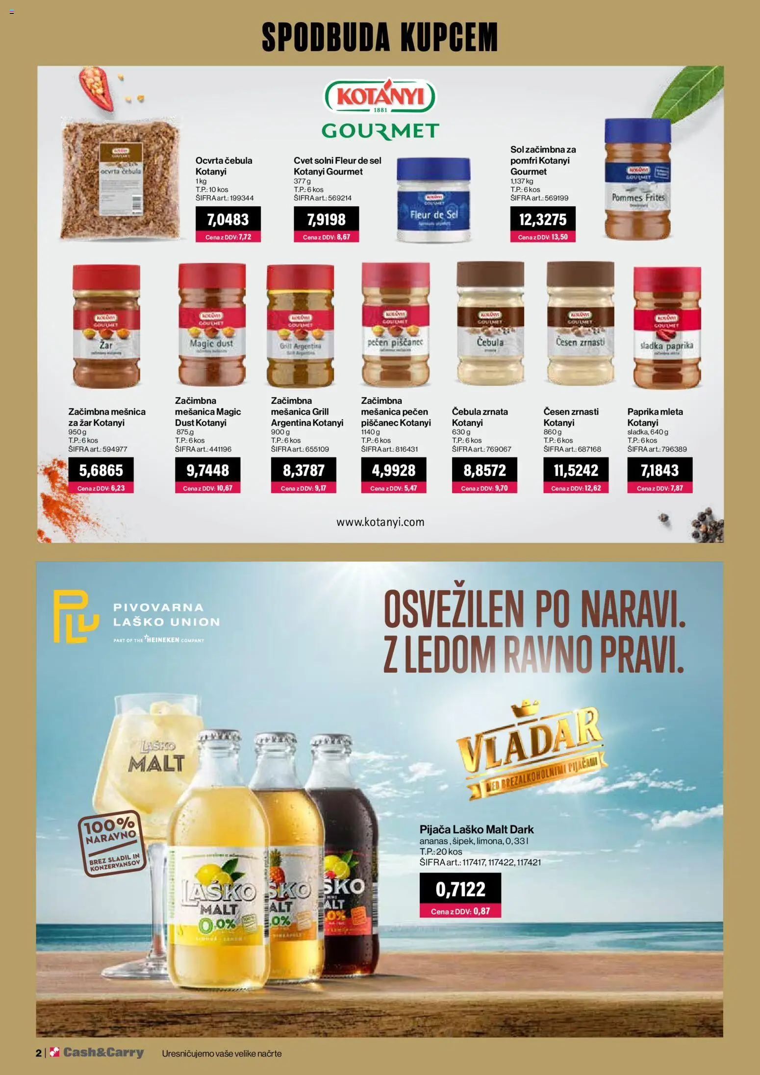Novi Mercator katalog ponudbe – veljaven od 01.08.2026 | Stran: 2 | Izdelki: Paprika, Zar, Grill, Sol