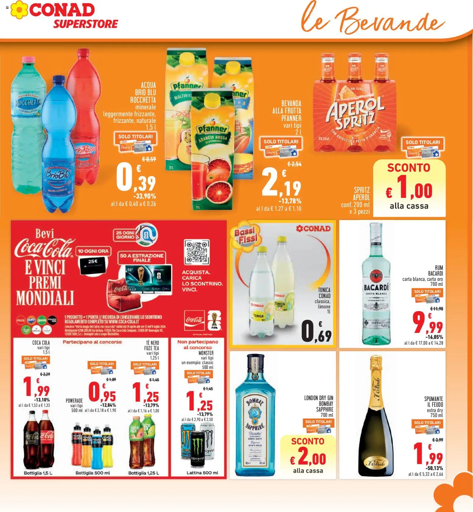 Volantino Conad del 18.06.2026 | Pagina: 19 | Prodotti: Tè, Limone, The, Spumante