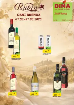 VP Dima katalog - pregled VP Dima kataloga - važi od 30.07.2026