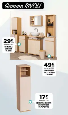 Centrakor - Prévisualisation de Centrakor catalogue valide à partir de 17/08/2026 | Page: 38 | Produits: Meuble, Colonne, Dérouleur, Meuble de salle de bain