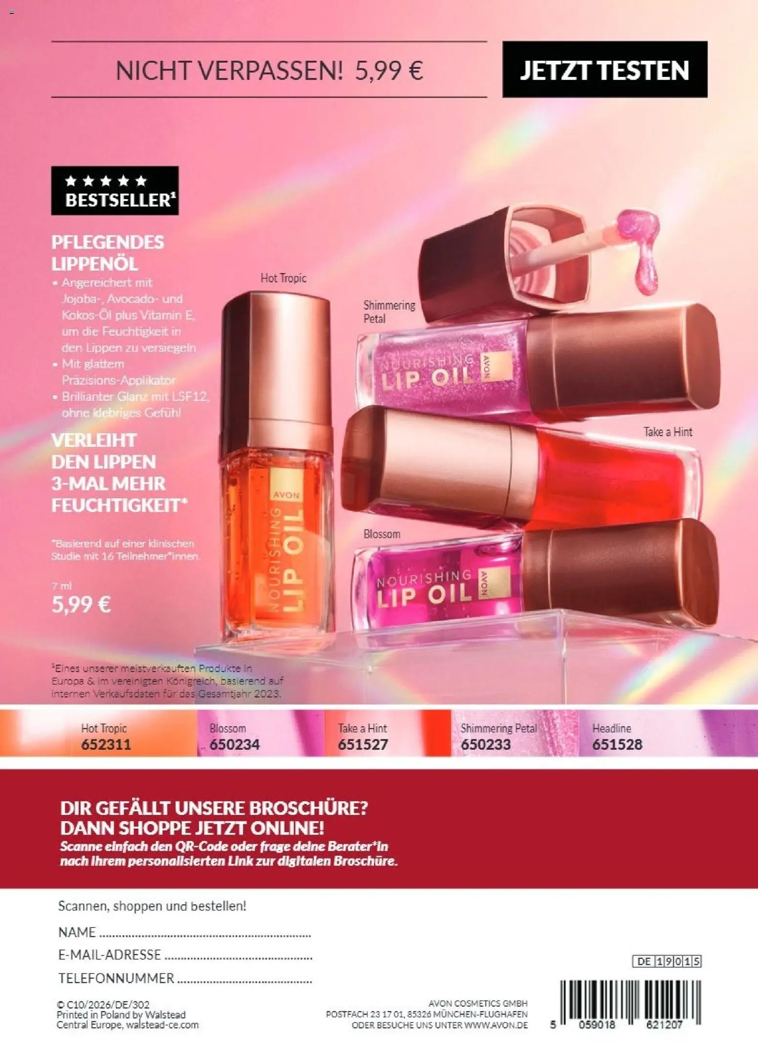 AVON Katalog Oktober 2026 – gültig ab 01.10.2026 | Seite: 180 | Produkte: Avocado