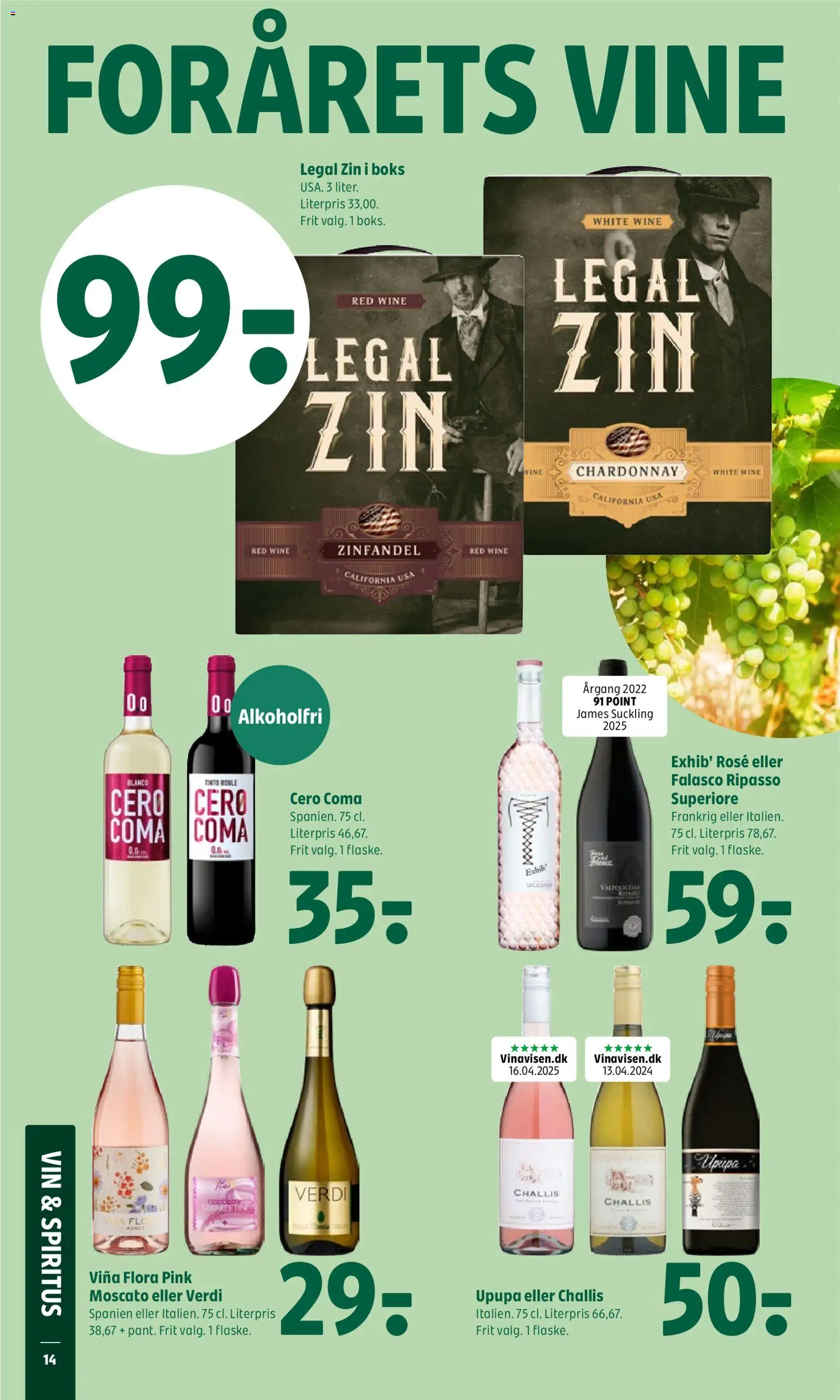 Coop 365 tilbudsavis – gyldig fra 07.05.2026 | Side: 16 | Produkter: Boks, Vin