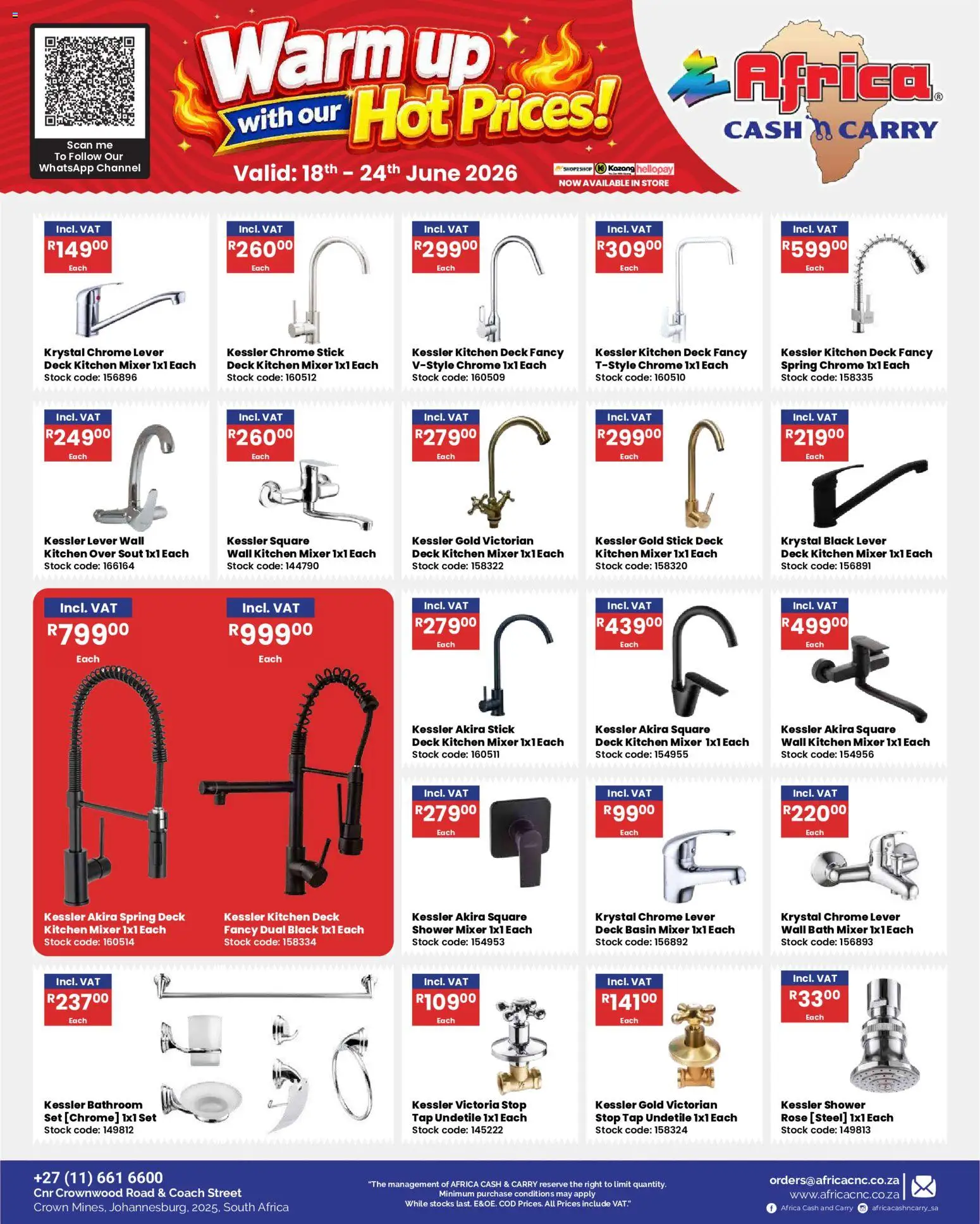 New Africa Cash & Carry catalogue – valid from 18.06.2026 | Page: 39