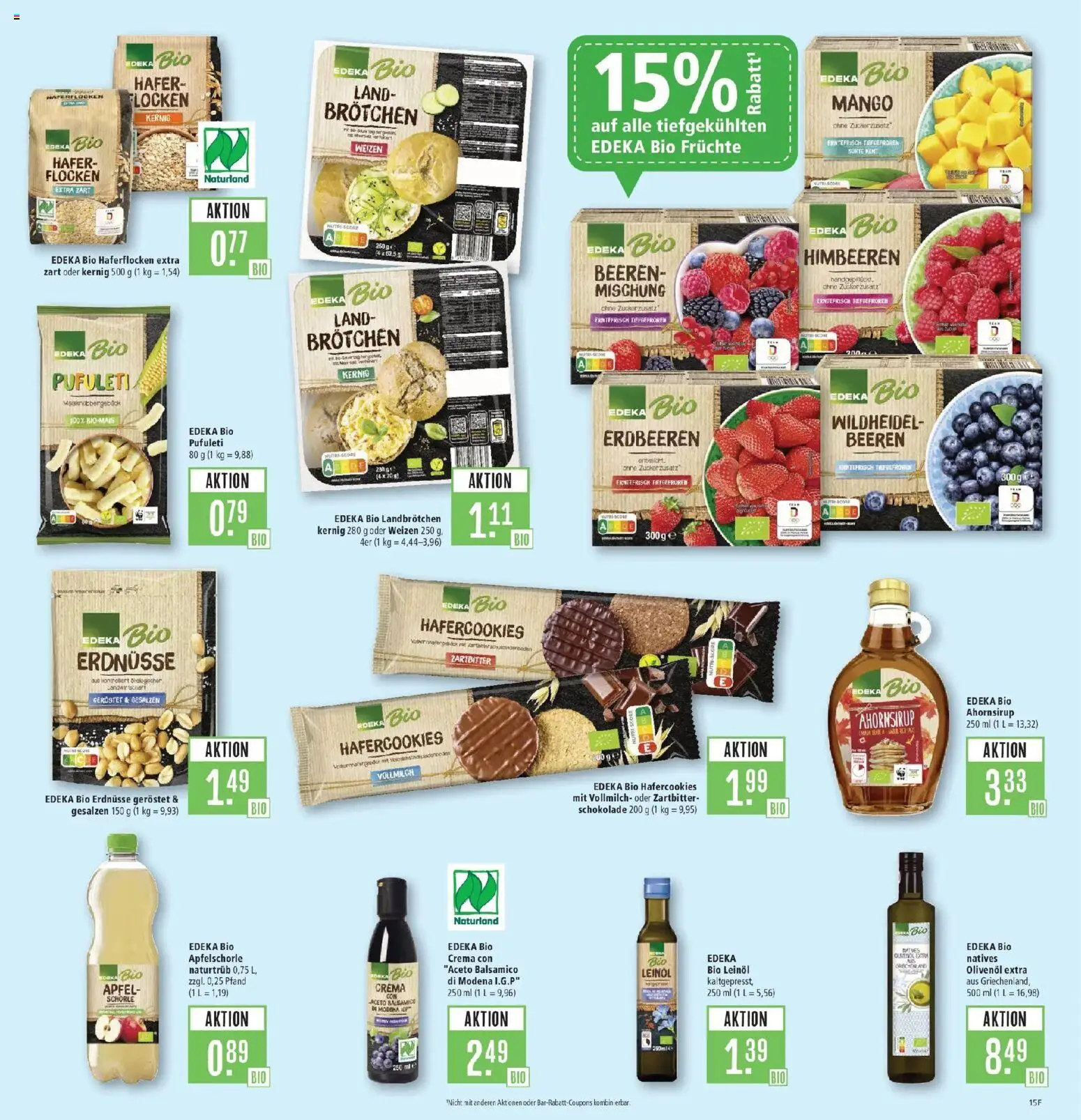 Marktkauf Prospekt Friedrichshafen (ab 12.10.2026) » Angebote online | Seite: 17 | Produkte: Himbeeren, Leinöl, Äpfel, Zucker