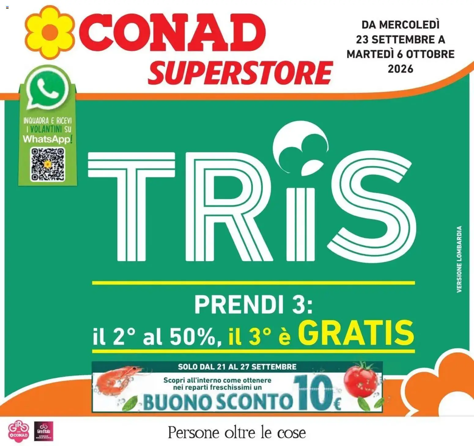 Volantino Conad dal 23/09/2026 > Anteprima | Pagina: 1