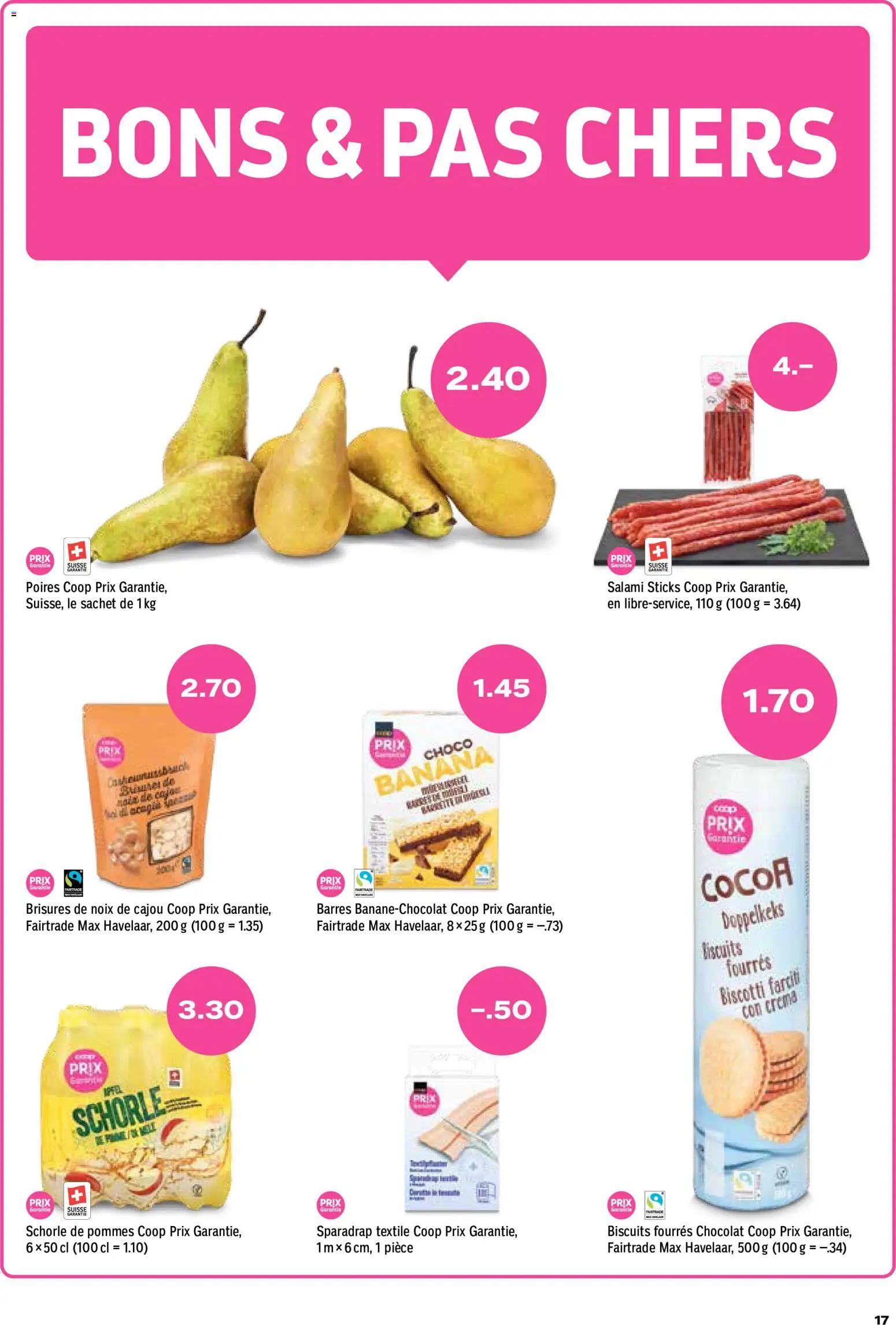 Coop aktionen FR – gültig ab 17.09.2026 | Seite: 17